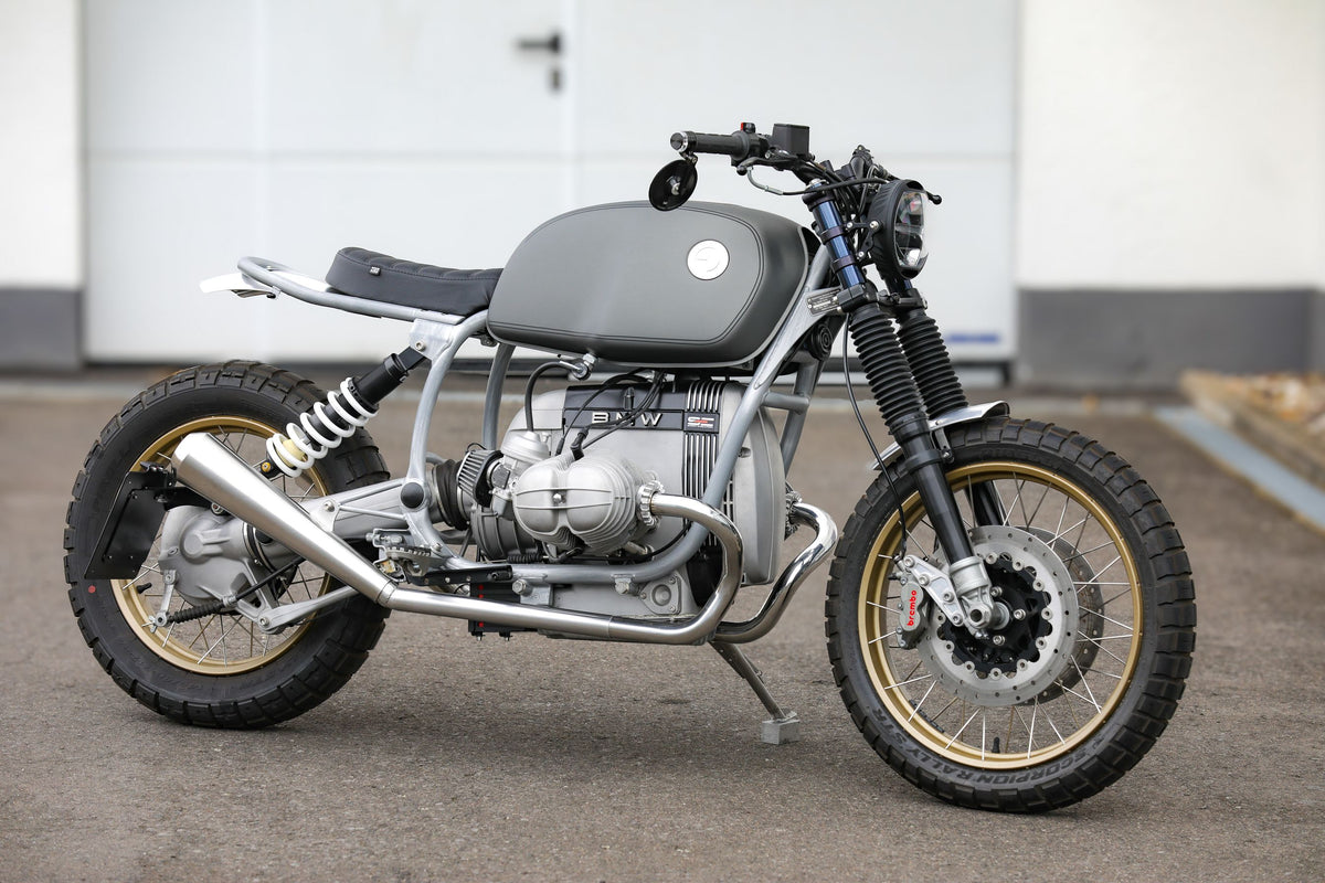 BMW R100R Paralever Scrambler - Transformation
