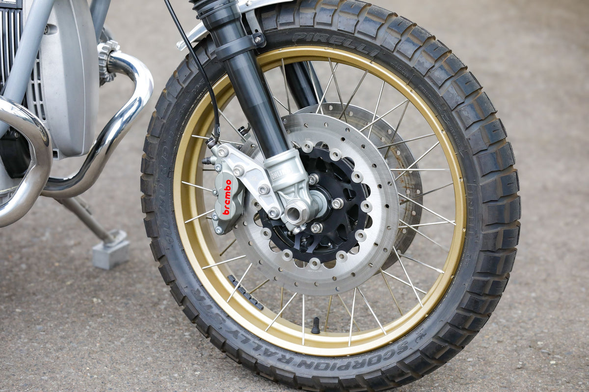 BMW R100R Paralever Scrambler - Transformation