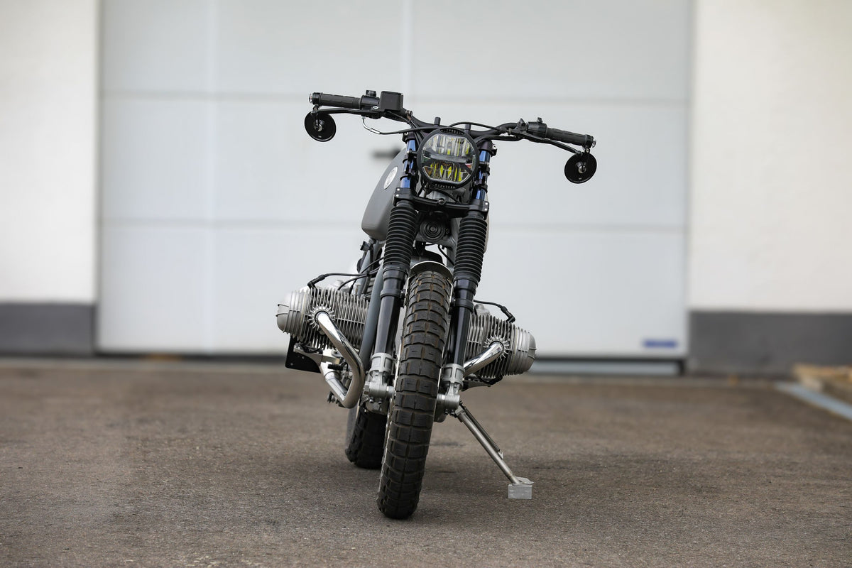 BMW R100R Paralever Scrambler - Transformation
