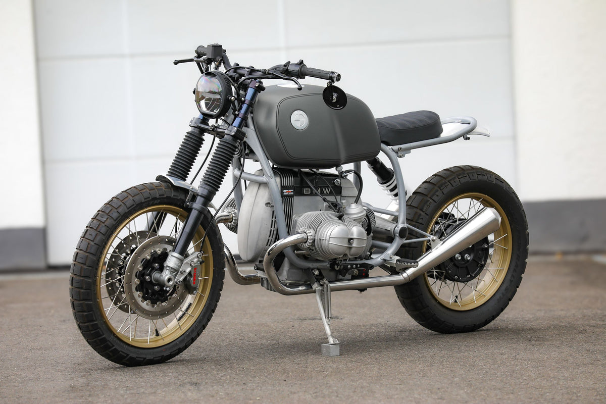 BMW R100R Paralever Scrambler - Transformation