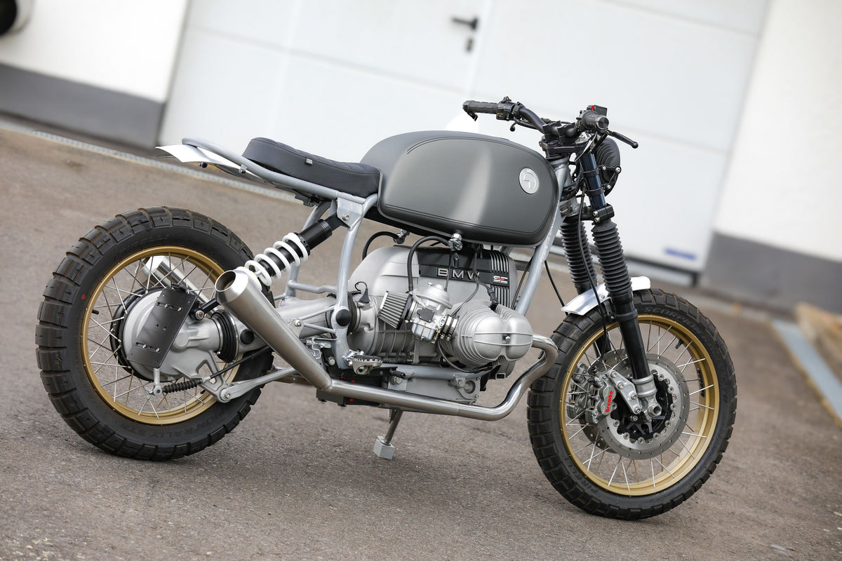 BMW R100R Paralever Scrambler - Transformation