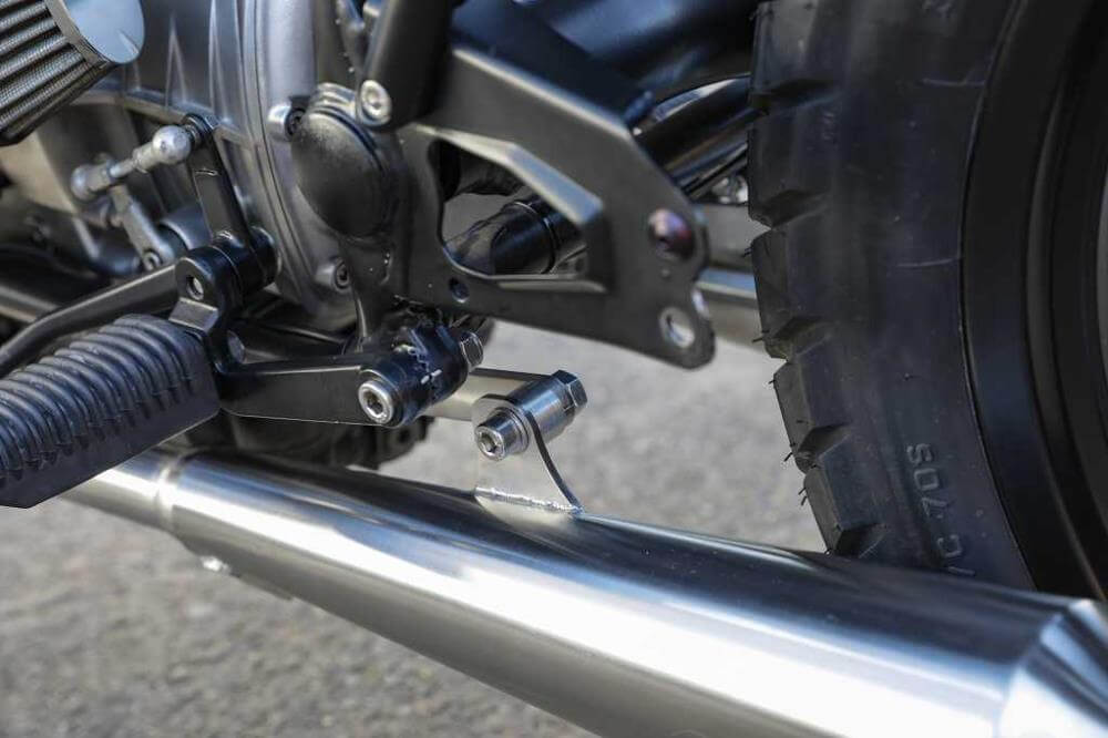 Système d'échappement Slip-on 2-2 Bobber pour BMW R65 R80 R100 Monolever avec homologation ABE