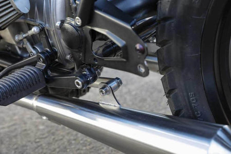 Système d'échappement Slip-on 2-2 Bobber pour BMW R65 R80 R100 Monolever avec homologation ABE