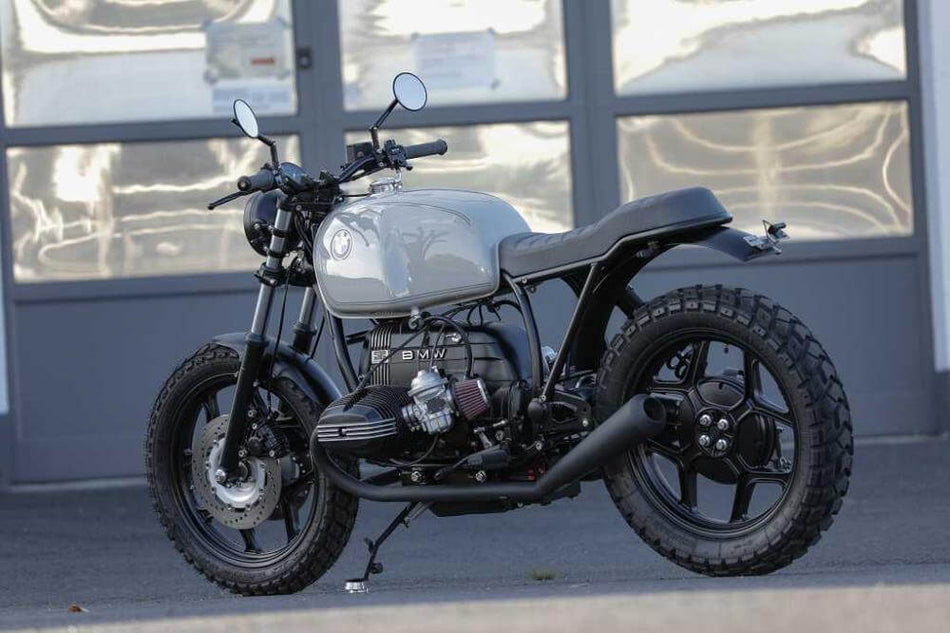 Concept bike BMW Roadster SE in colore Porsche Kreide