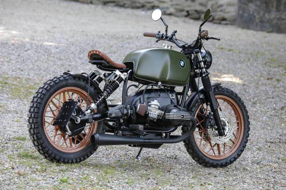 BMW R75 R80 R90 R100 Twinshock 2-2 Bobber Komplettanlage mit ABE