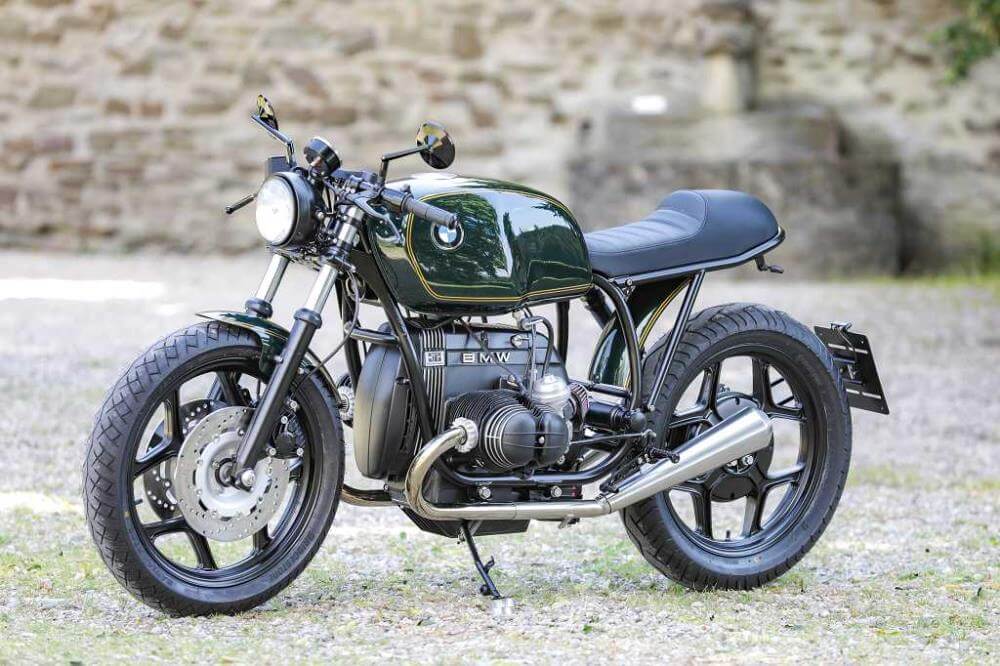 BMW R100 Cafe Racer SE Concept Bike Vert Classique