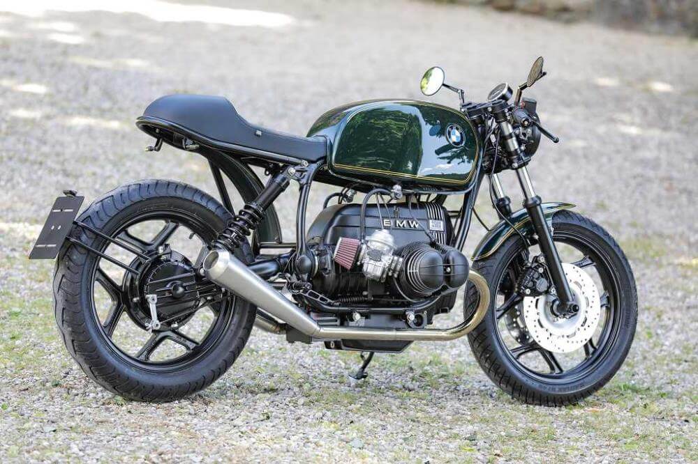 BMW R100 Cafe Racer SE Concept Bike Vert Classique