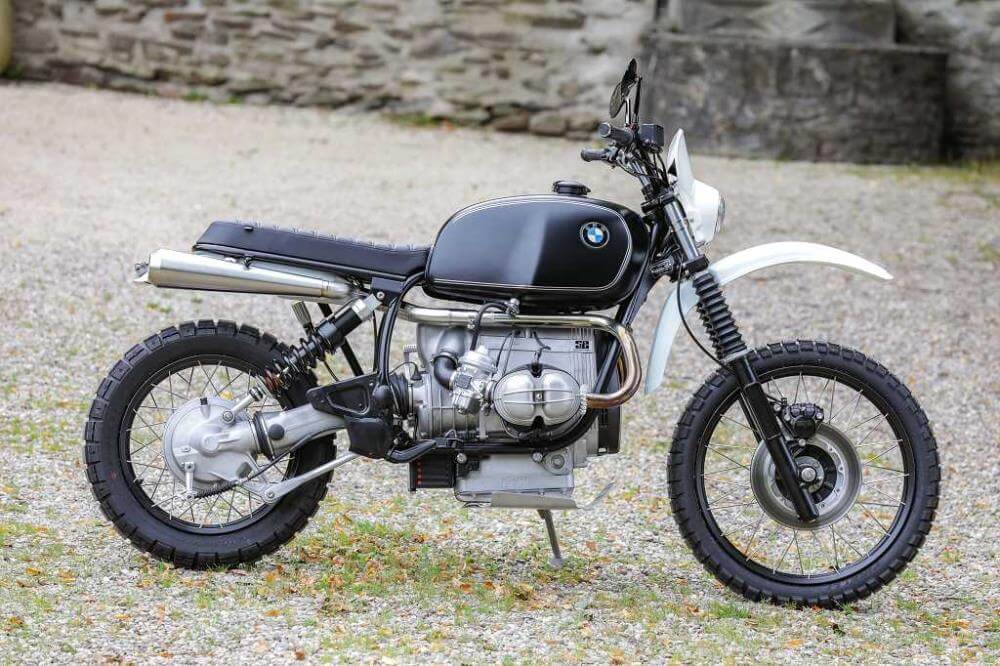 Moto concept BMW R65GS Enduro SE noire
