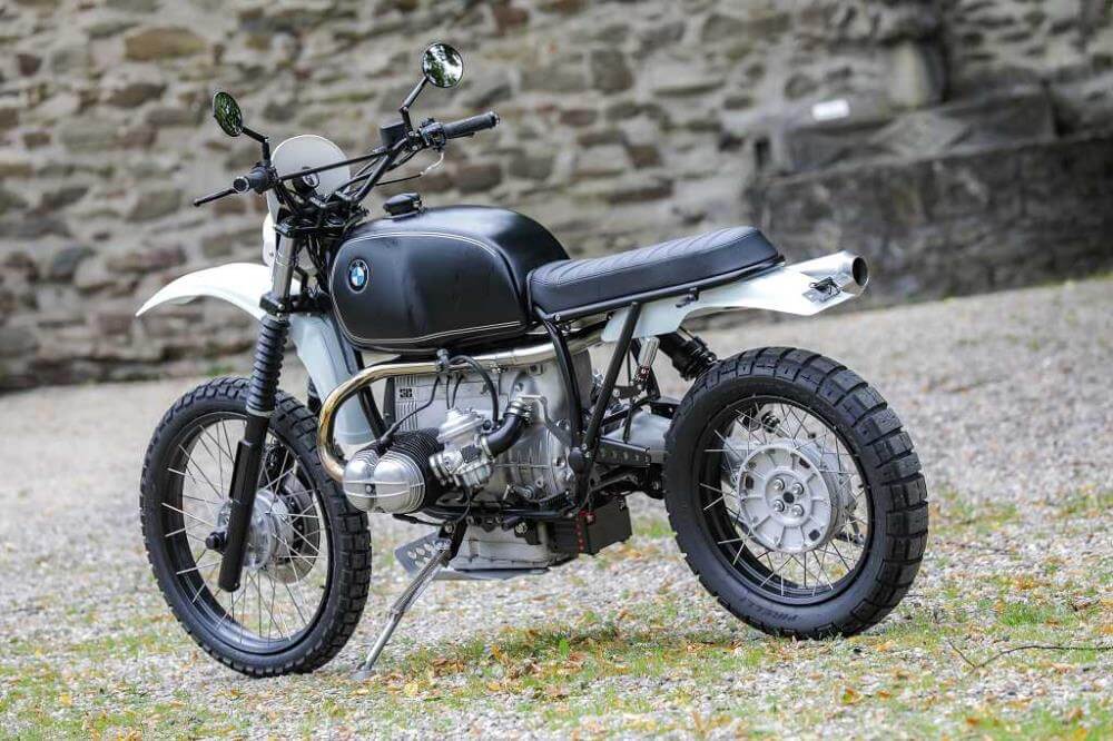 Moto concept BMW R65GS Enduro SE noire
