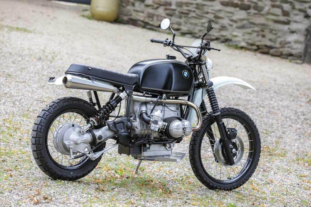 Moto concept BMW R65GS Enduro SE noire