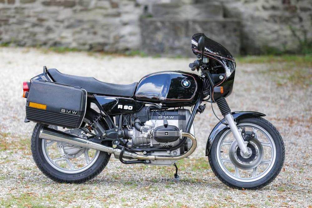 BMW R80 completamente restaurata