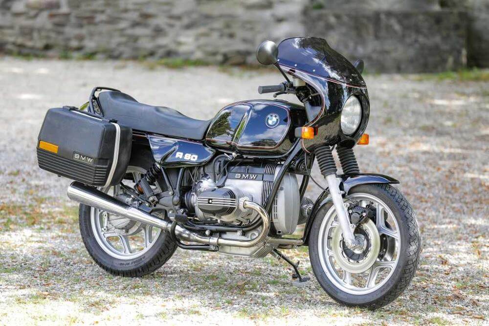 BMW R80 completamente restaurata