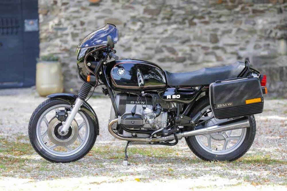 BMW R80 completamente restaurata