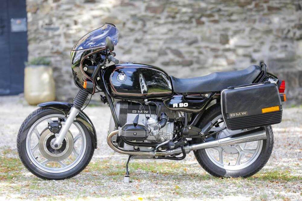 BMW R80 completamente restaurata