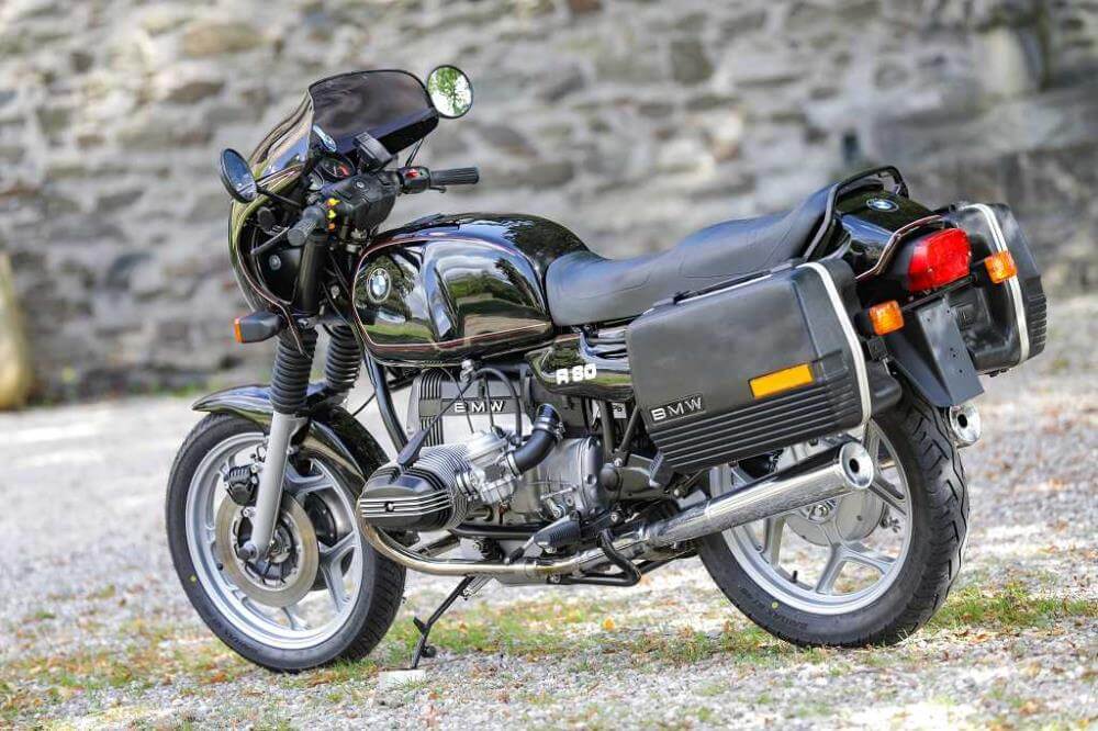 BMW R80 completamente restaurata