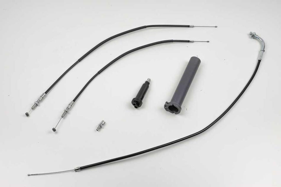 Kit de câbles d'accélérateur pour commodos SE en aluminium moulé, disponible en 3 longueurs, adapté à nos guidons SE