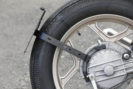 Support de plaque d'immatriculation central SE Monolever Twinshock avec certificat TÜV pour BMW R45 R65 R80 R100