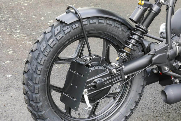 Kit parafango e portatarga per BMW Monolever Bobber