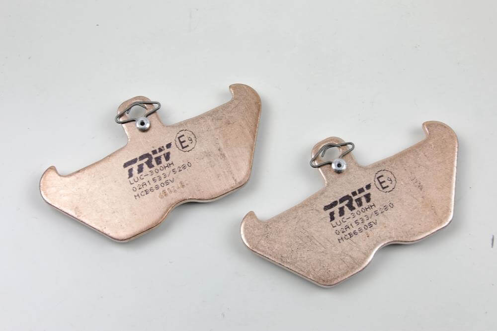 Set pastiglie freno in metallo sinterizzato per BMW R80R, R100R, K100-4V, K1, K1100