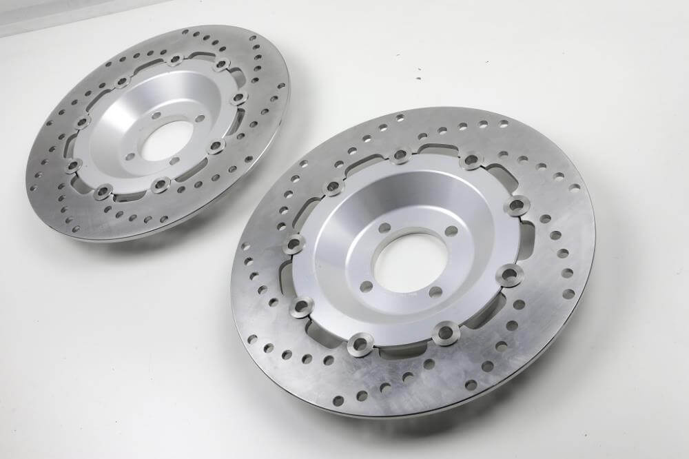 Set dischi freno sportivi fissi per BMW K75 K100 2V con omologazione ABE