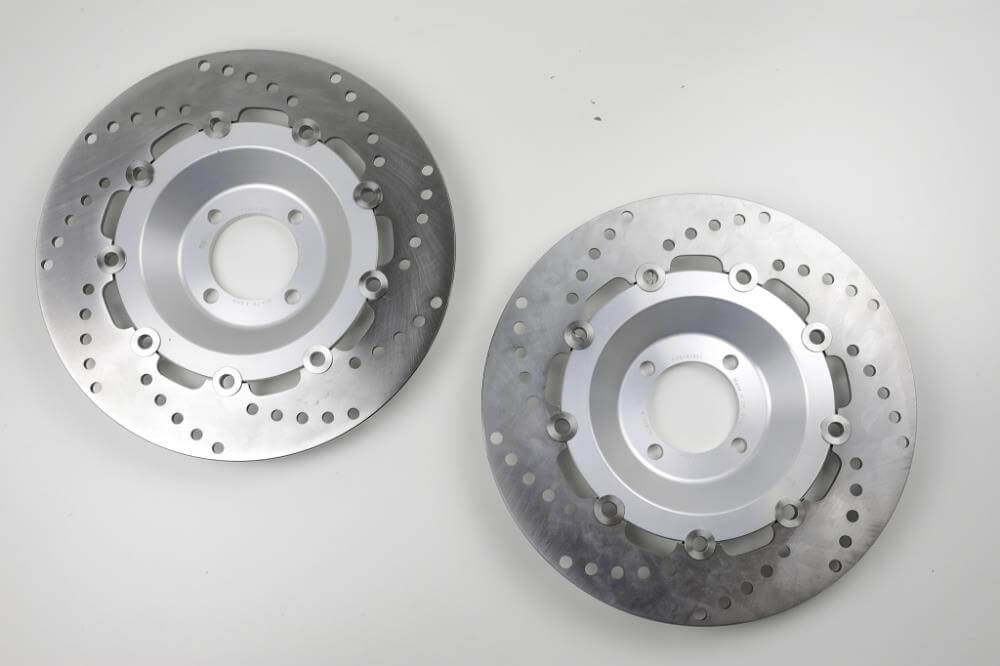 Set dischi freno sportivi fissi per BMW K75 K100 2V con omologazione ABE