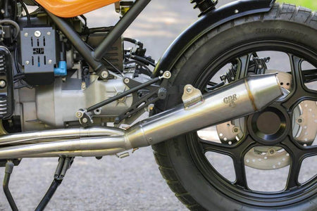Système d'échappement slip-on pour BMW K100 avec homologation ABE