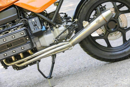 Système d'échappement slip-on pour BMW K100 avec homologation ABE