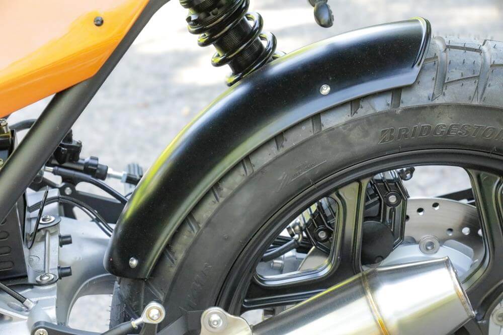 BMW K 75 K100 モノレバー用 フロントフェンダーキット（タイヤ上部装着タイプ）