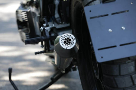 Système d'échappement slip-on pour BMW K100 avec homologation ABE
