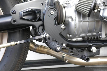 SE complete footrest system for BMW R65 R80 R100 Monolever
