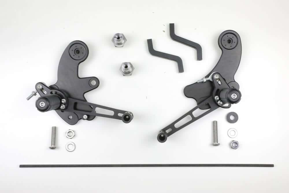 SE complete footrest system for BMW R65 R80 R100 Monolever