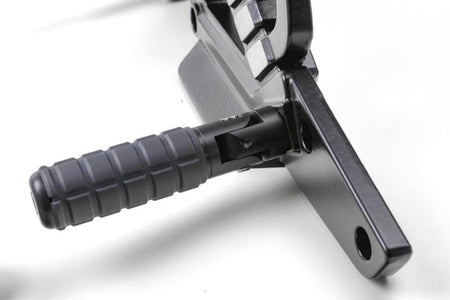 Repose-pieds passager repliables SE en aluminium usiné CNC