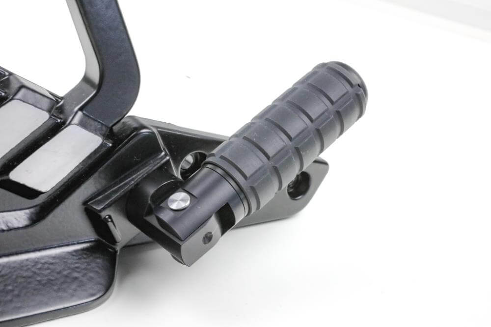 Repose-pieds passager repliables SE en aluminium usiné CNC