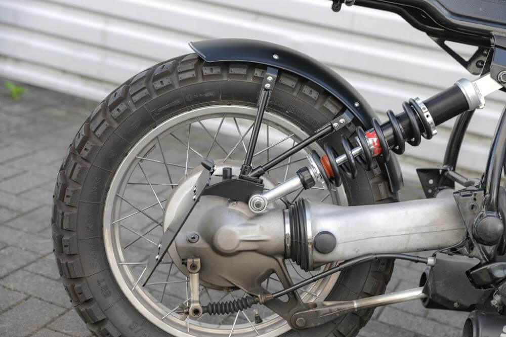 BMW Paralever Bobber Schutzblech Kennzeichenhalter Kit mit TÜV Gutachten