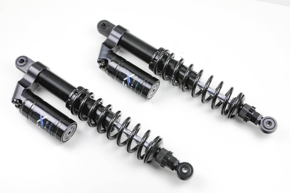 Transformation Bobber Twinshock, amortisseurs SE Performance avec réservoir séparé (piggyback), 450 mm +/- 7 mm