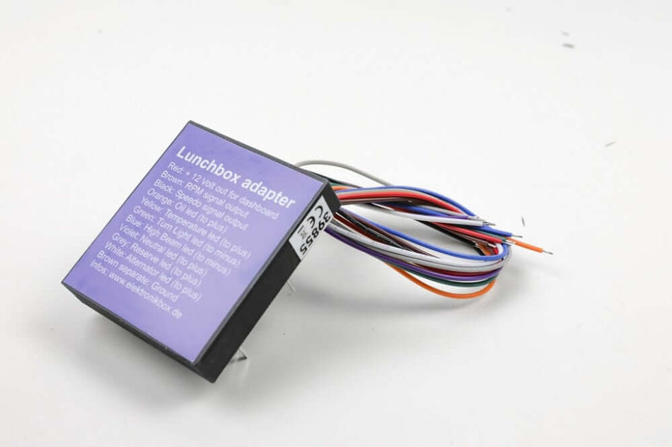 Adapter für BMW K-Modelle – Anschluss neuer Tachos an den originalen Stecker
