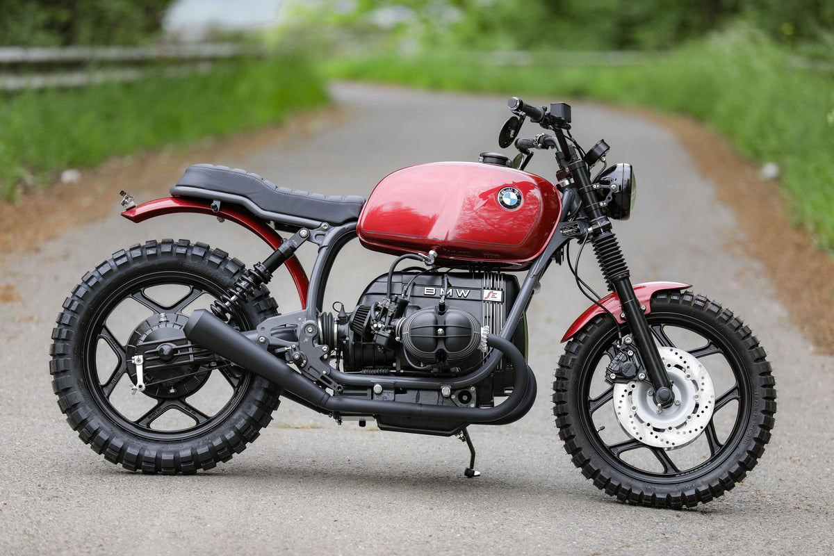 BMW R80 Monolever Scrambler einzigartiges Concept Bike