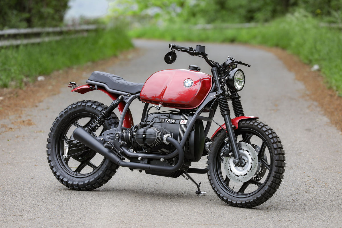 BMW R80 Monolever Scrambler einzigartiges Concept Bike