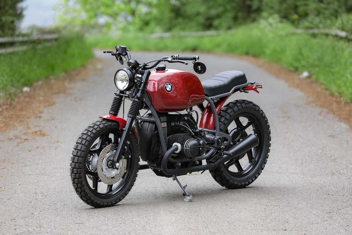 BMW R80 Monolever Scrambler einzigartiges Concept Bike