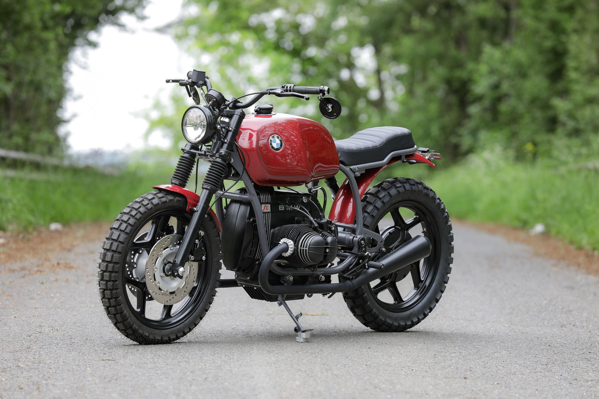 BMW R80 Monolever Scrambler einzigartiges Concept Bike