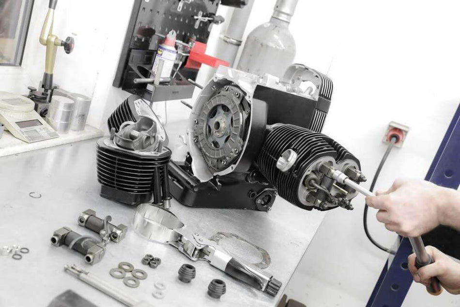 BMW R65 Motor Teil-Überholen inkl. Bleifreiumbau und Teile-Paket
