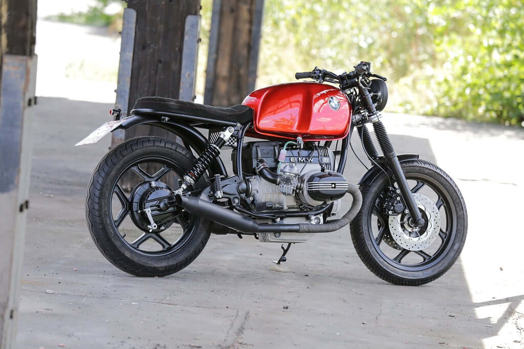 BMW R100 RT Monolever completely custom motorcycle build