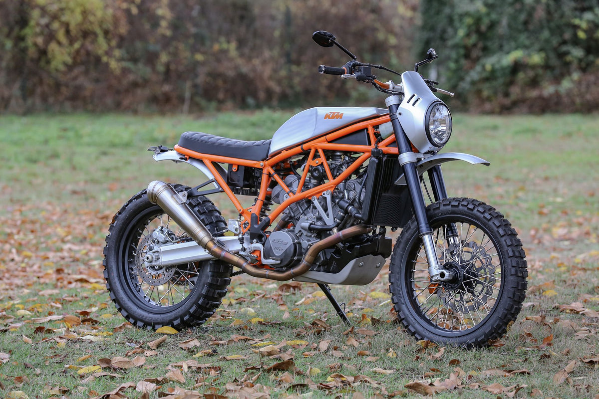 KTM 950 Scrambler individueller Motorrad-Umbau