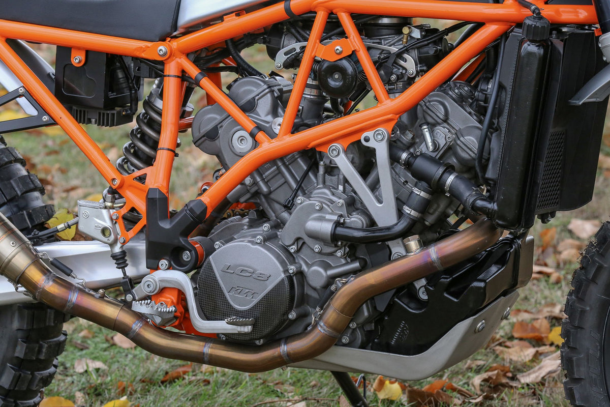 KTM 950 Scrambler individueller Motorrad-Umbau