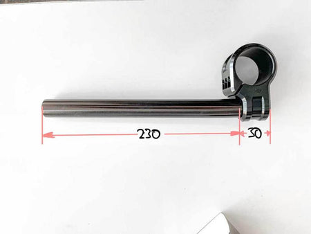 ABM Race Cafe Racer clip-on handlebars with 38.5 mm clamps