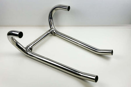 Collettori di scarico 38mm con tubo di compensazione per BMW R60 R75 R80 R90 R100 Twinshock