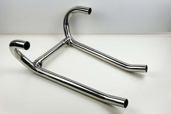 Collettori di scarico 38mm con tubo di compensazione per BMW R60 R75 R80 R90 R100 Twinshock