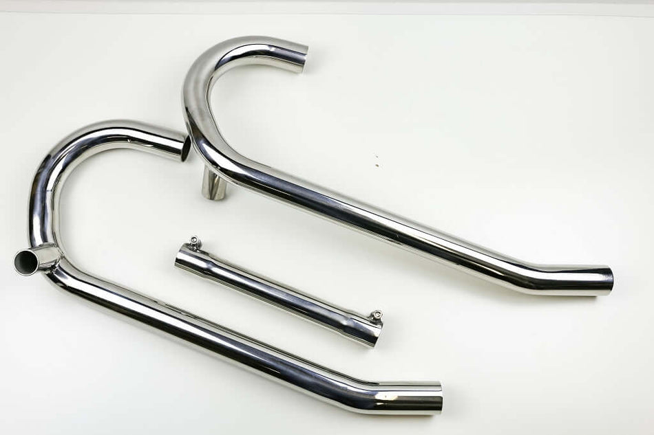 BMW R60 R75 R80 R90 R100 Twinshock Krümmer 38mm mit Interferenzrohr