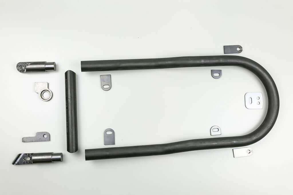 BMW R65 R80 R100 Monolever Modelle Heckrahmen m. Stufe freitrag. Customizing Kit