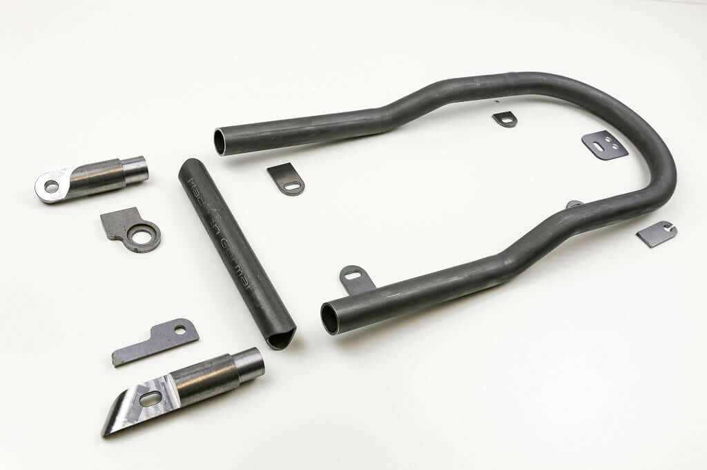 BMW R65 R80 R100 Monolever Modelle Heckrahmen m. Stufe freitrag. Customizing Kit